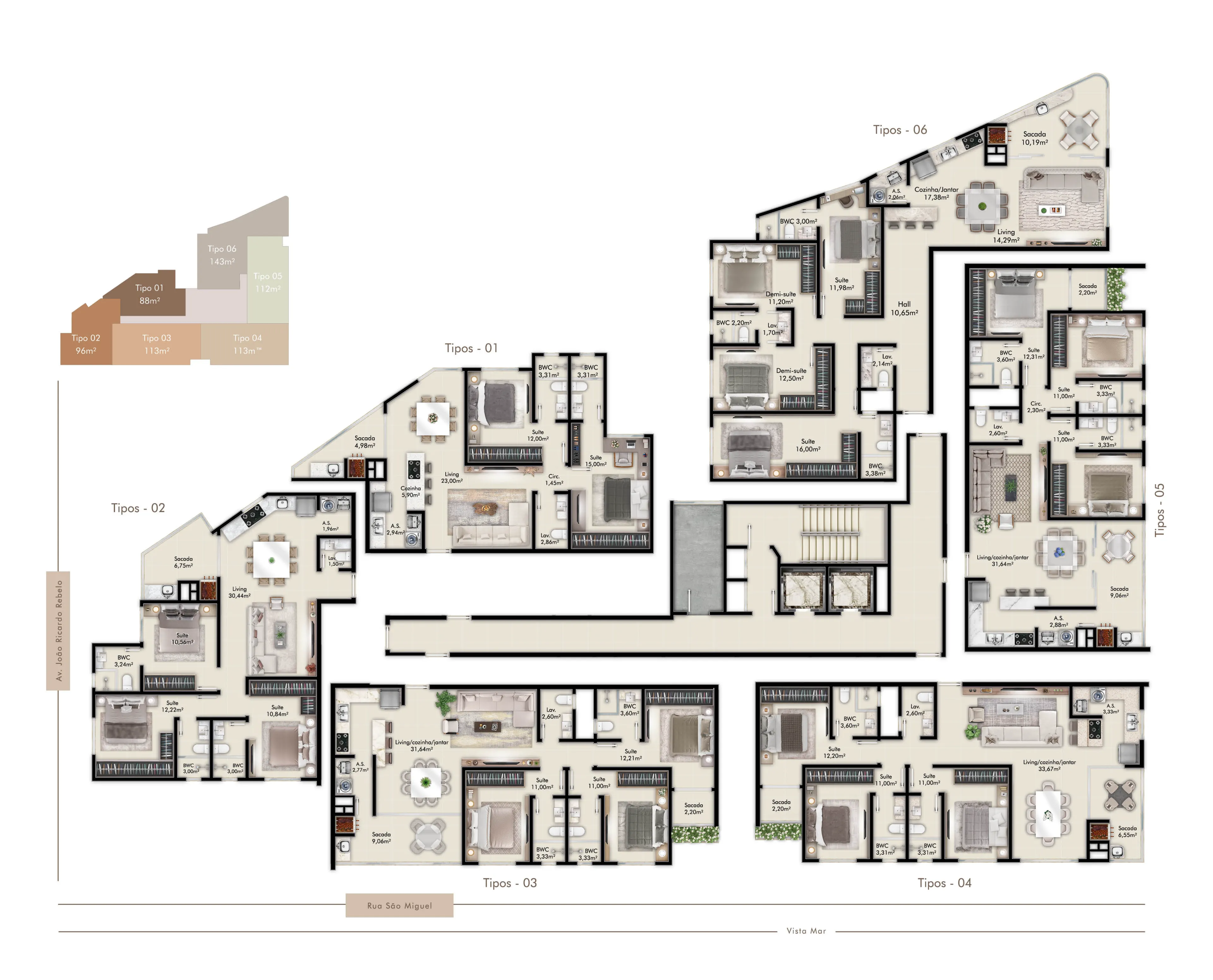 Lady Residence - Tipo