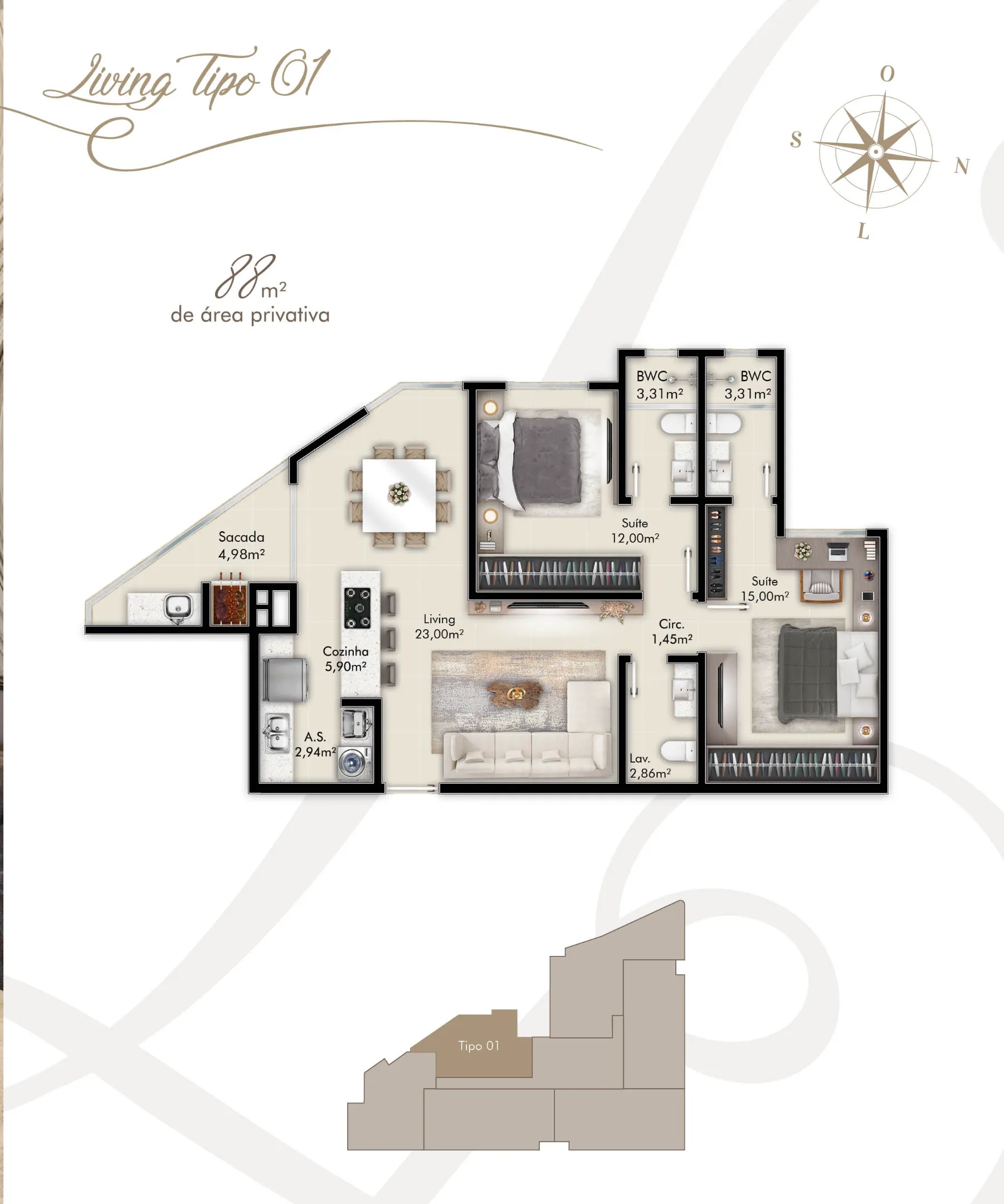 Lady Residence - Tipo 01