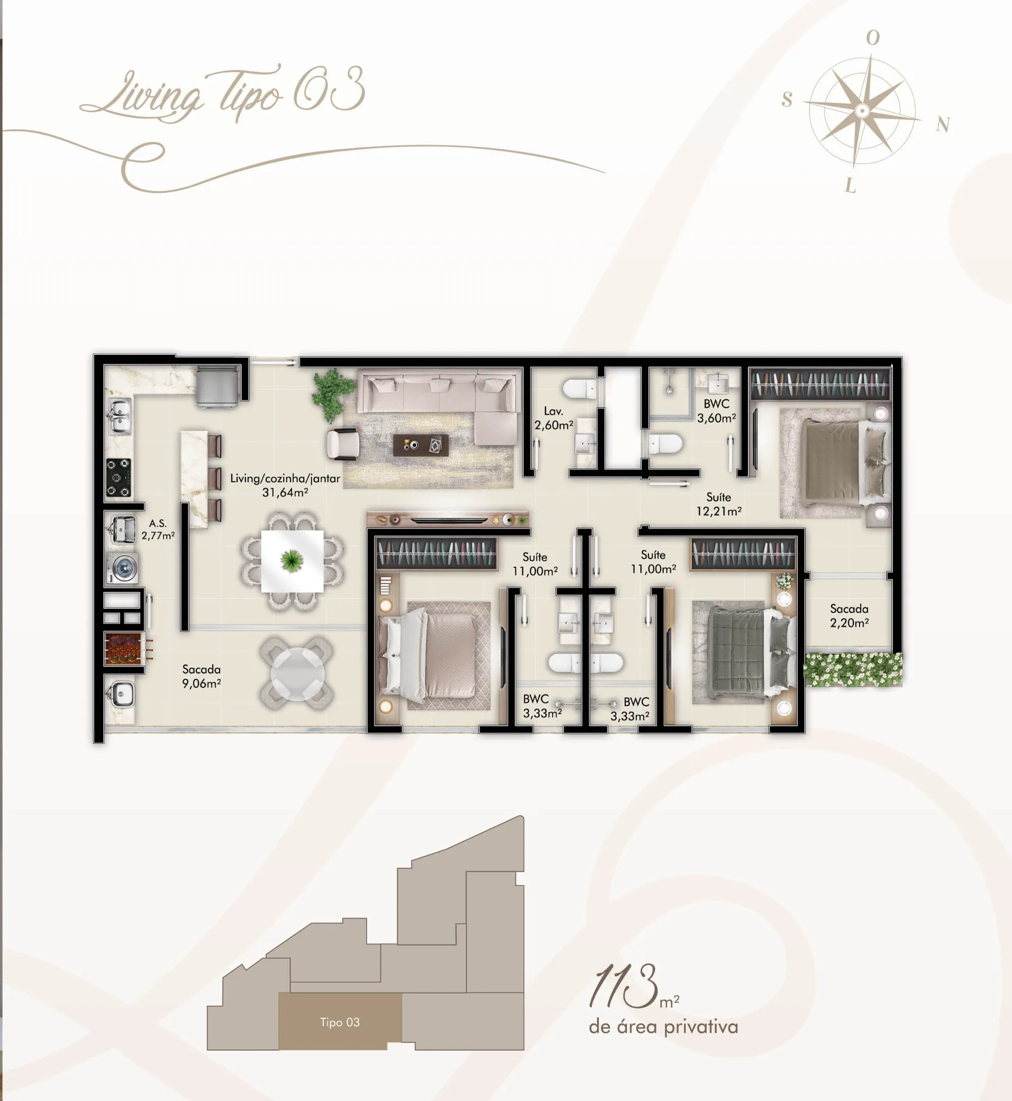 Lady Residence - Tipo 03