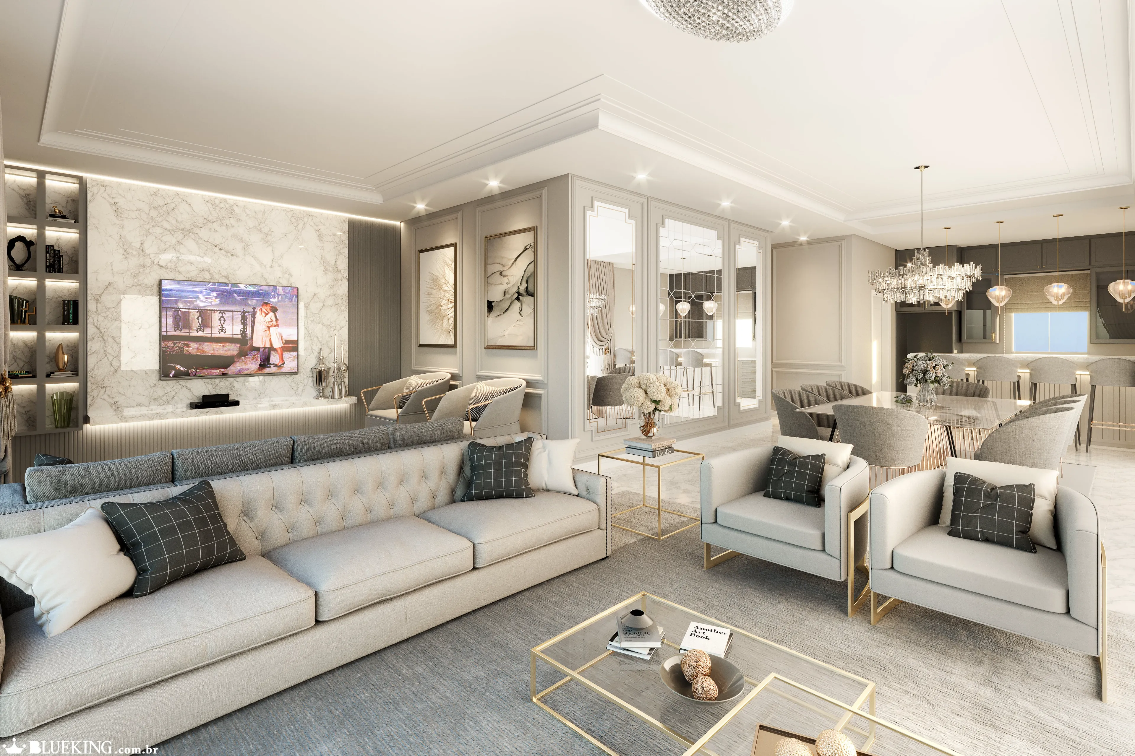 Victor Emmanuel Residence - Living cobertura 01