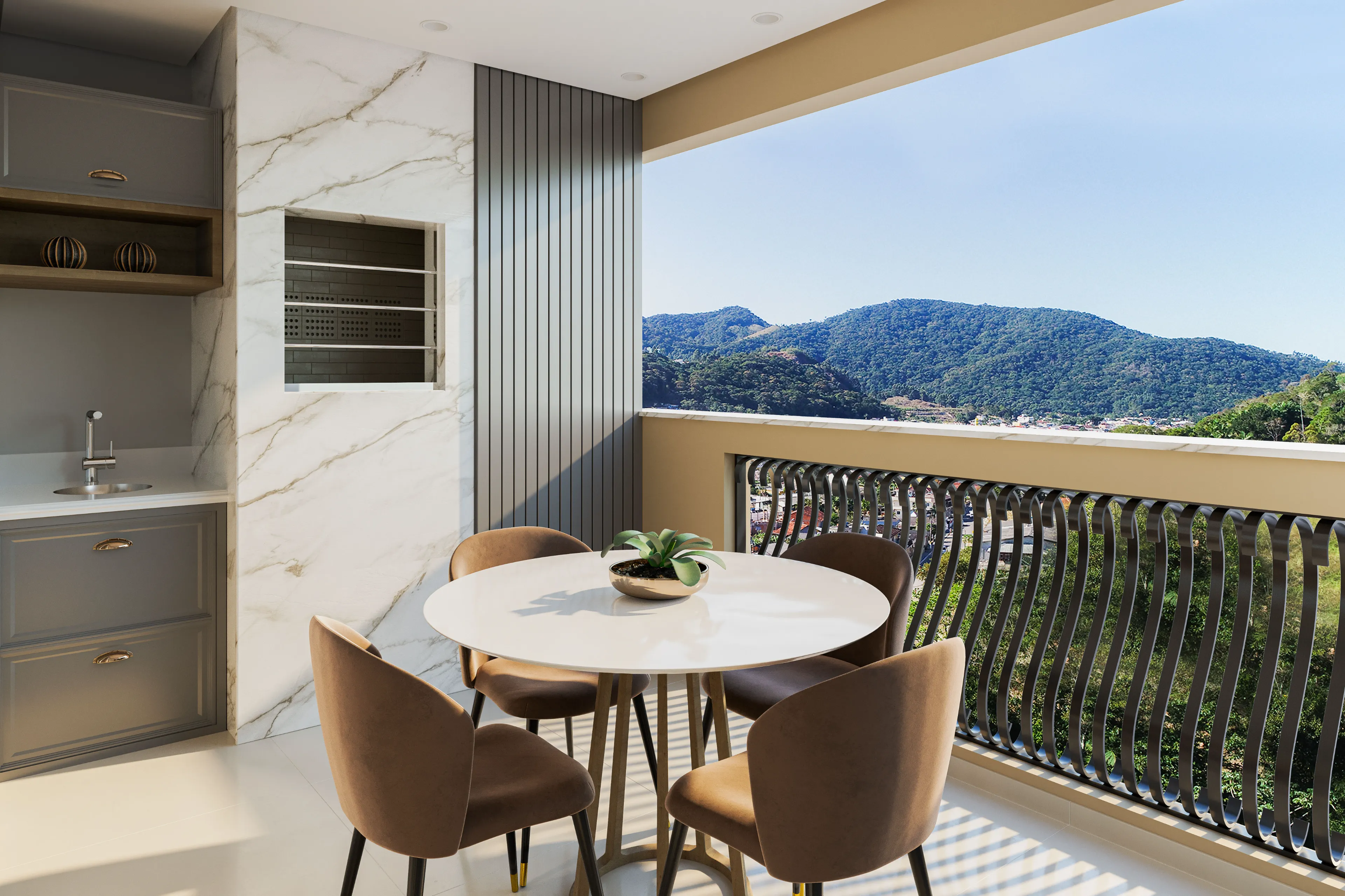 Solar dos Ipês - Sacada