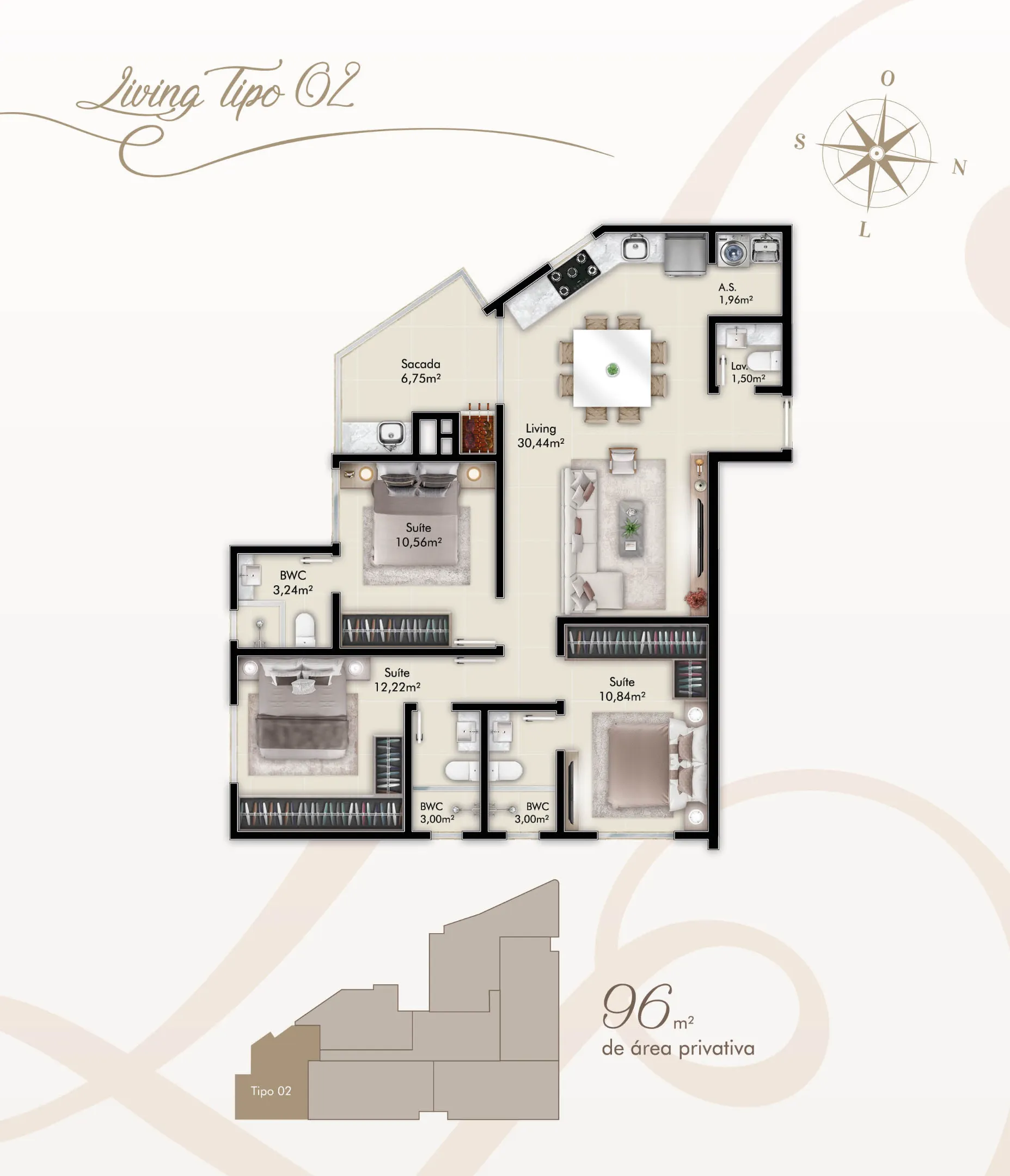 Lady Residence - Tipo 02