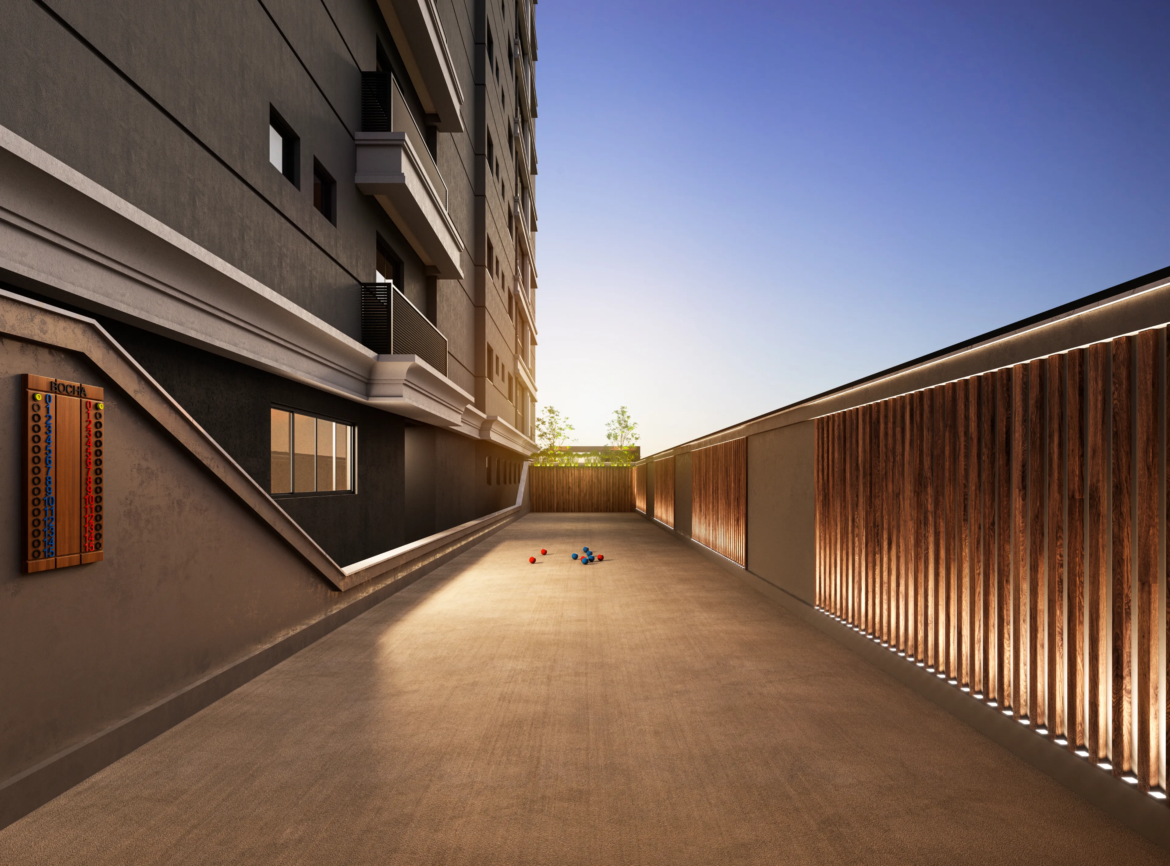 Aurora Home Club - Cancha de bocha
