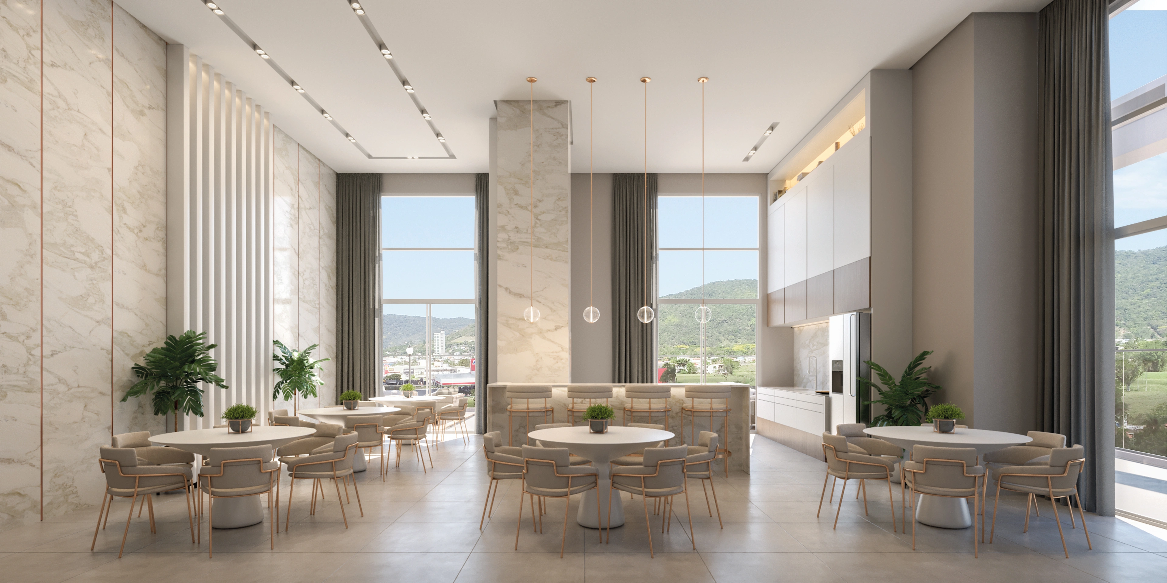 Villa Porto Home Club - Salão de festas 02