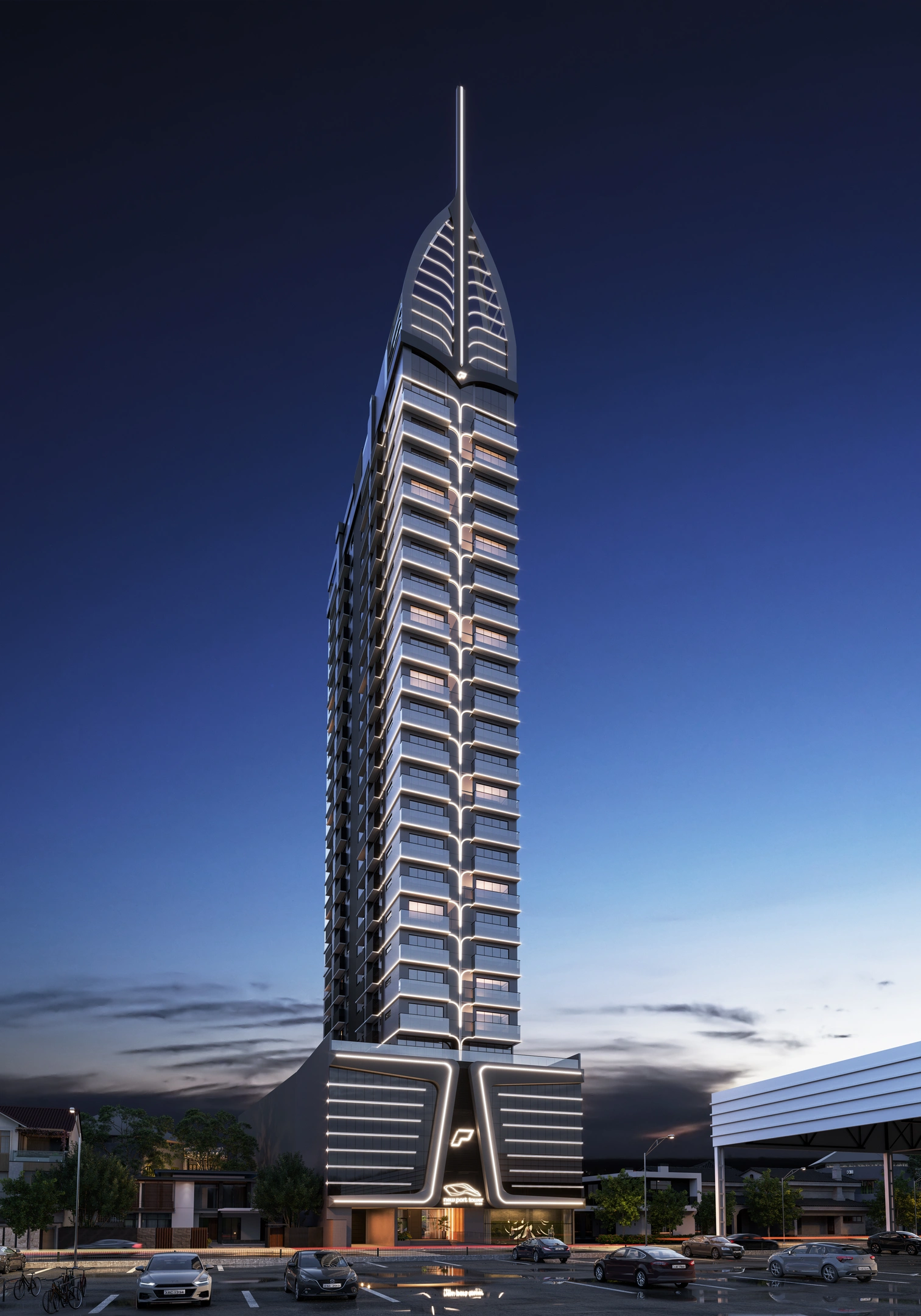 New Port Tower Loft Club - 