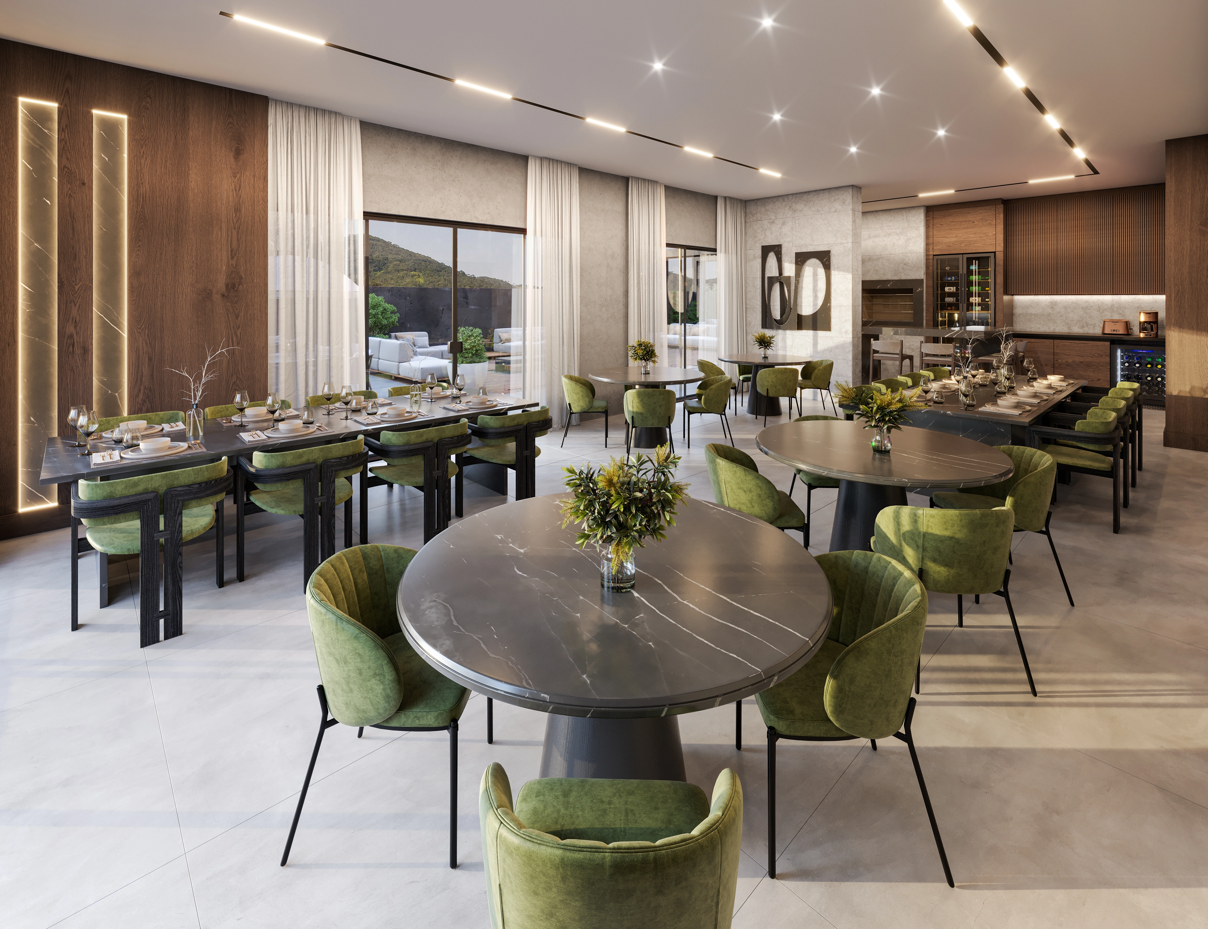 New Port Tower Loft Club - Salã de festas 02