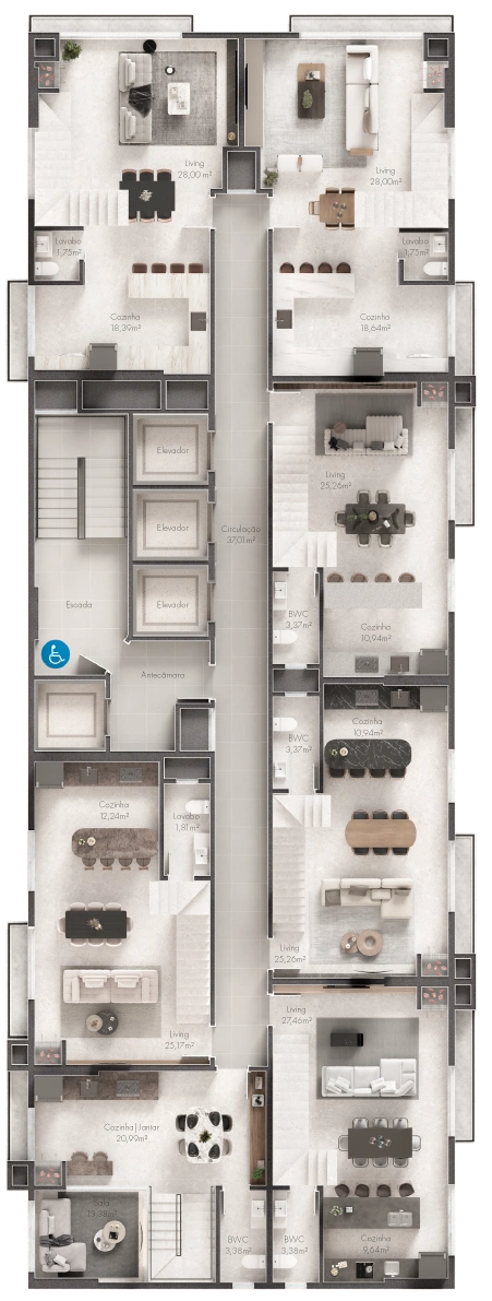 New Port Tower Loft Club - 